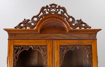 Bookcase, Late Empire, circa mid-19th century.
