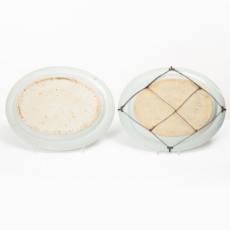 Parti porslin, 10 delar, Kanton, Kina, 1800-tal.