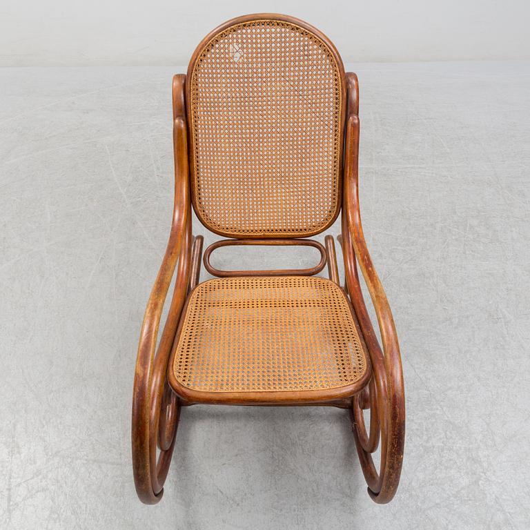 A first half of the 20th century Thonet rocking chair.