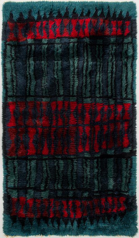 Ryijy/ Ryijymatto. Noin 200x115 cm.