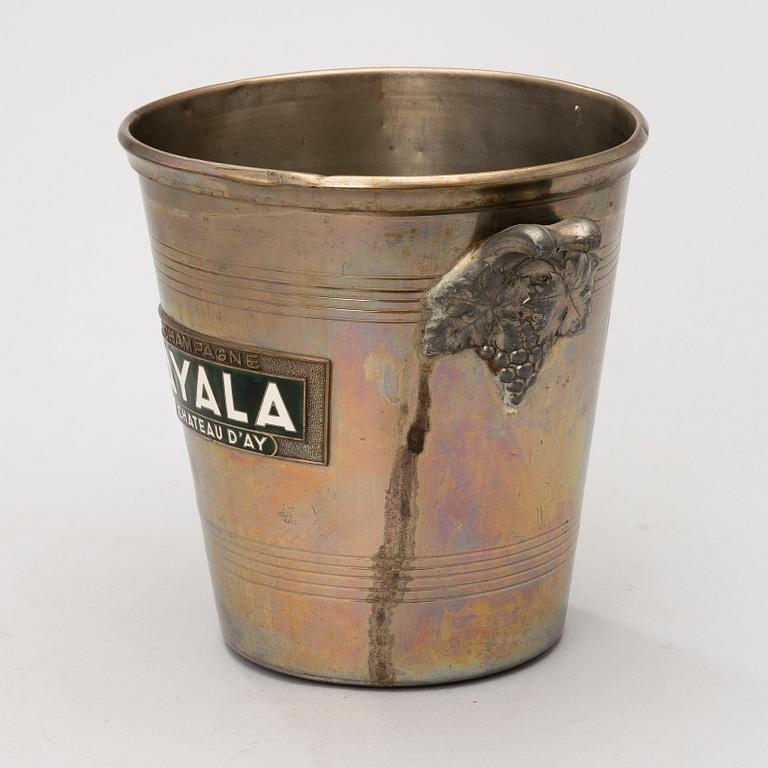 SAMPPANJAJÄÄHDYTIN, metallia, Argit, Ranska 1950/1960-luku.