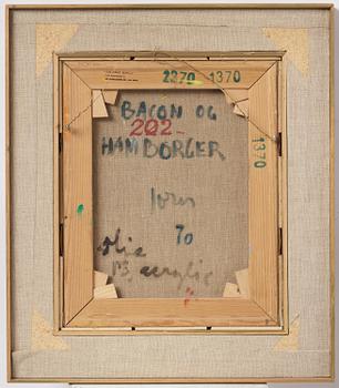 Asger Jorn, "Bacon og hamborger".