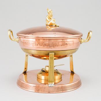 GLÖGGRYTA, koppar och mässing, 1900-talets första hälft.