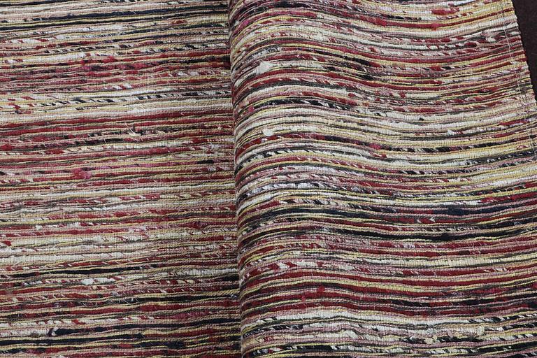A rug, Afghan Kilim, c. 230 x 161 cm.