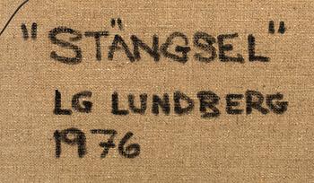 LG LUNDBERG, olja på duk signerad och daterad 1976.