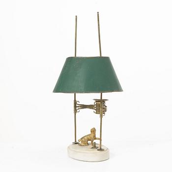 Reading candle holder, late Gustavian, circa 1800.