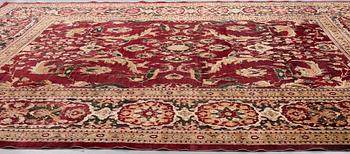 An antique Agra Carpet India, ca 527 x 443 cm.