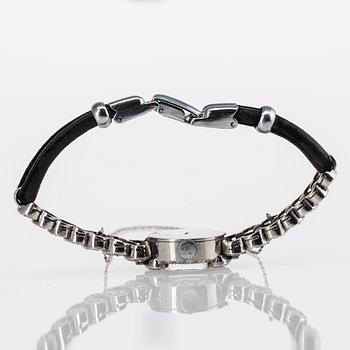 ARMBANDSUR, dam, Villereuse, platina med 8/8-slipade diamanter tot. ca 2 ct. Art Déco, 1930-tal.