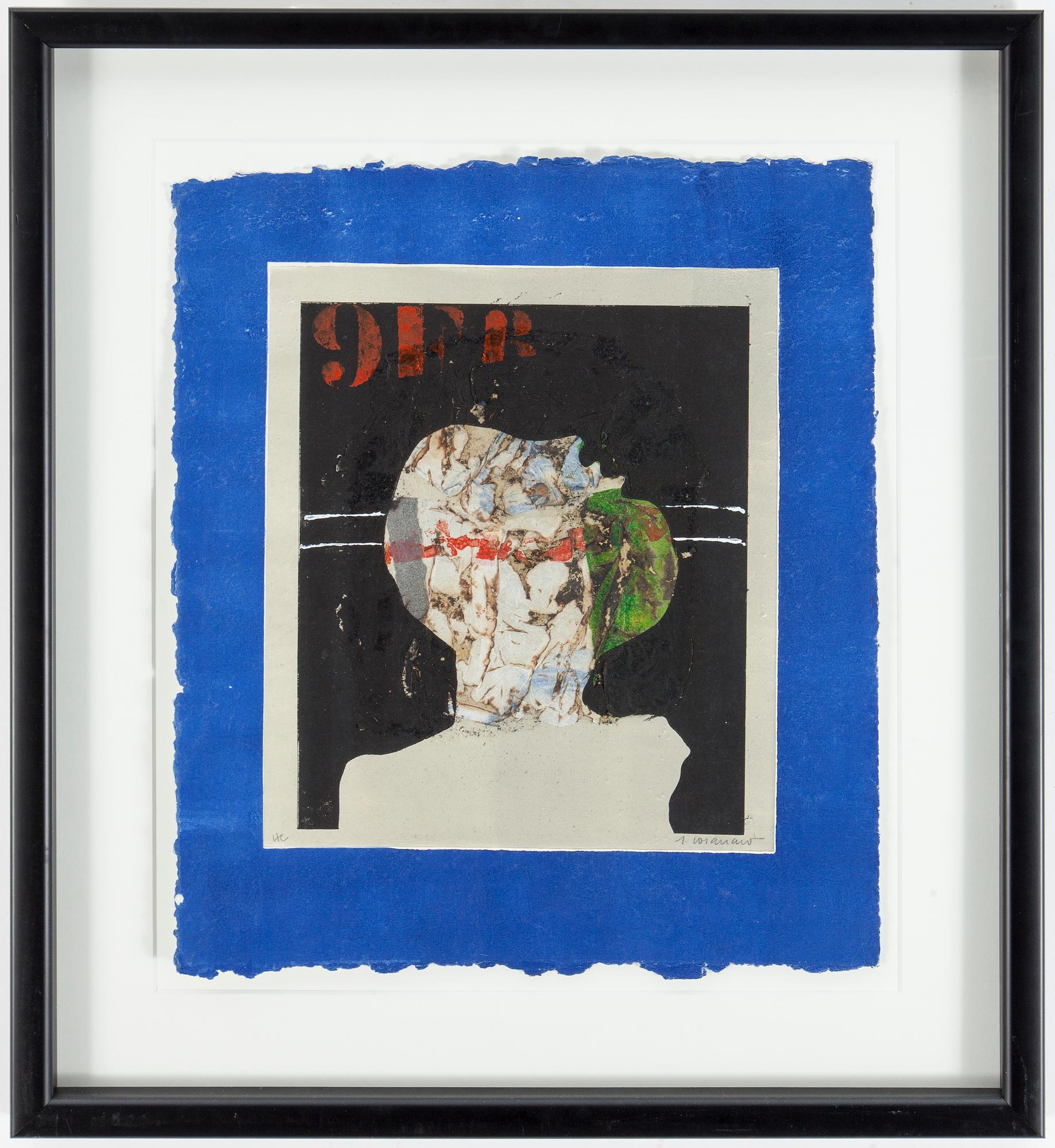 A James Coignard color etching with carborundum.