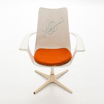 KARMSTOL, "Swivel Chair" Luigi Colani för Lusch, 1971.