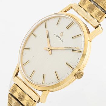 Certina, wristwatch, 33,5 mm.