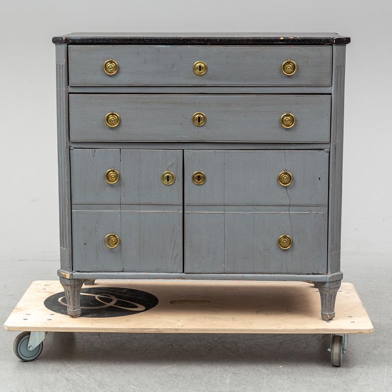 BYRÅ, Gustaviansk, tidigt 1800-tal.