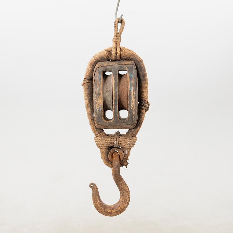 Pulley/Block from the turn of the 20th century.