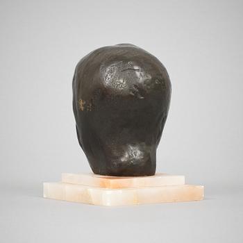 JOHANNES COLLIN, efter, skulptur, brons.