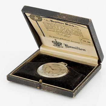 Hamilton, pocket watch, 45 mm.