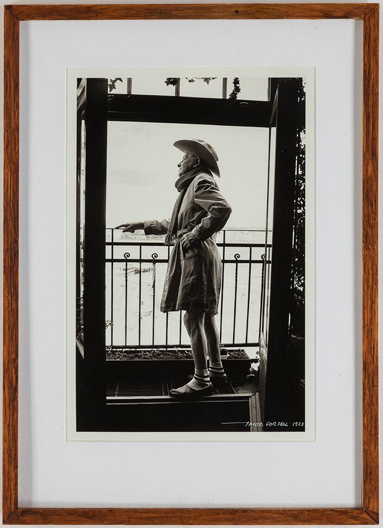 JACOB FORSELL, photograph, signed and dated 1973.