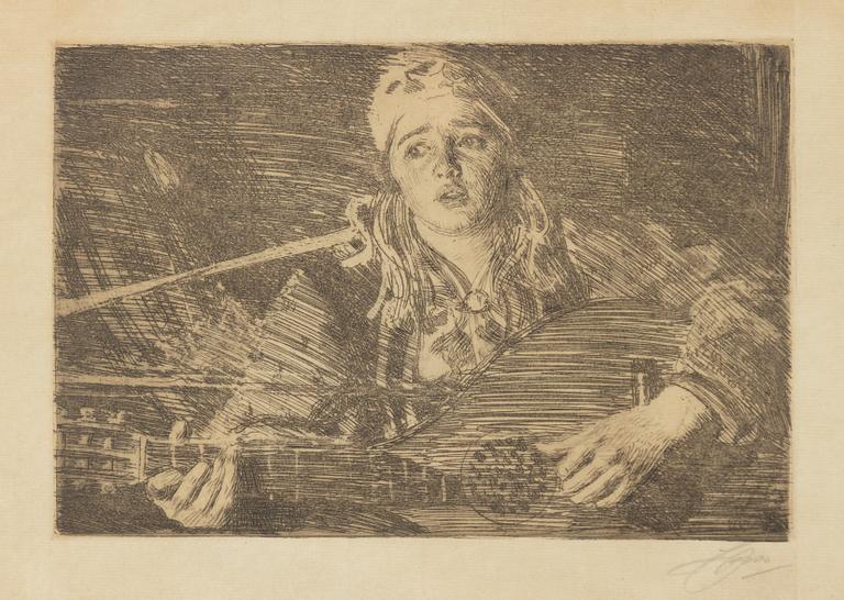 Anders Zorn, "Ols Maria".