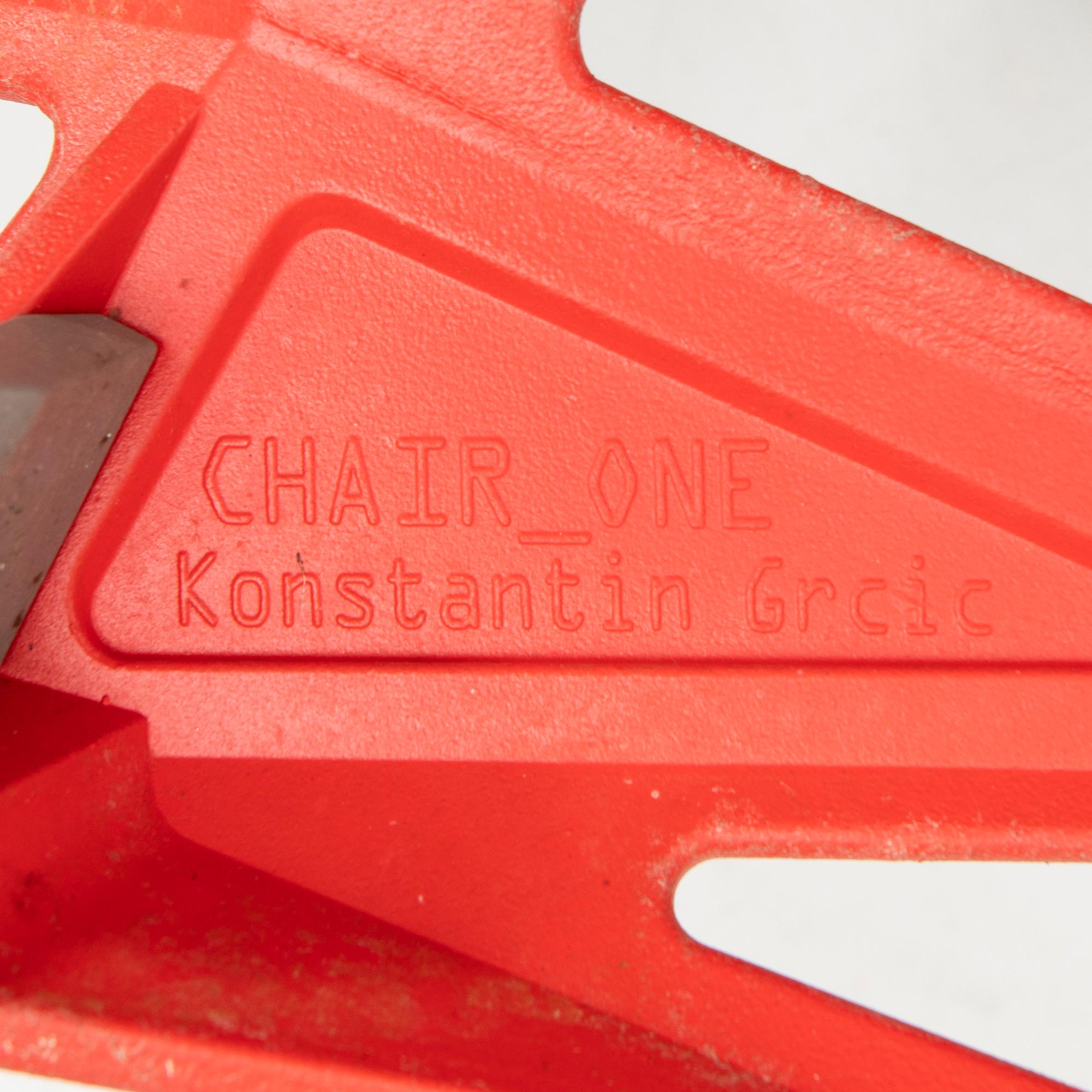 Konstantin Grcic, stolar, ett par, "Chair one", Magis, 2000-tal.