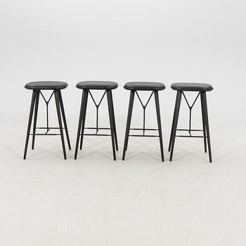 Space Copenhagen barstolar 4 st "Spine" Fredericia 2020-tal.