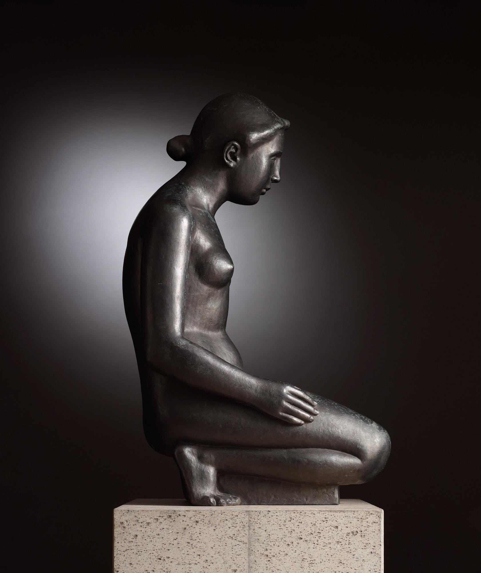 Aristide Maillol Efter, "Jeune fille agenouillée".