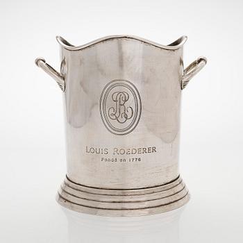 A Louis Roederer champagne cooler.