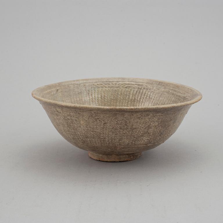 A group of three bowls, South East Asian, 17th Century or older.