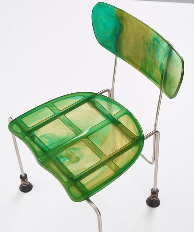 Gaetano Pesce, a "Broadway" chair model "543", Bernini, Italy, post 1993.