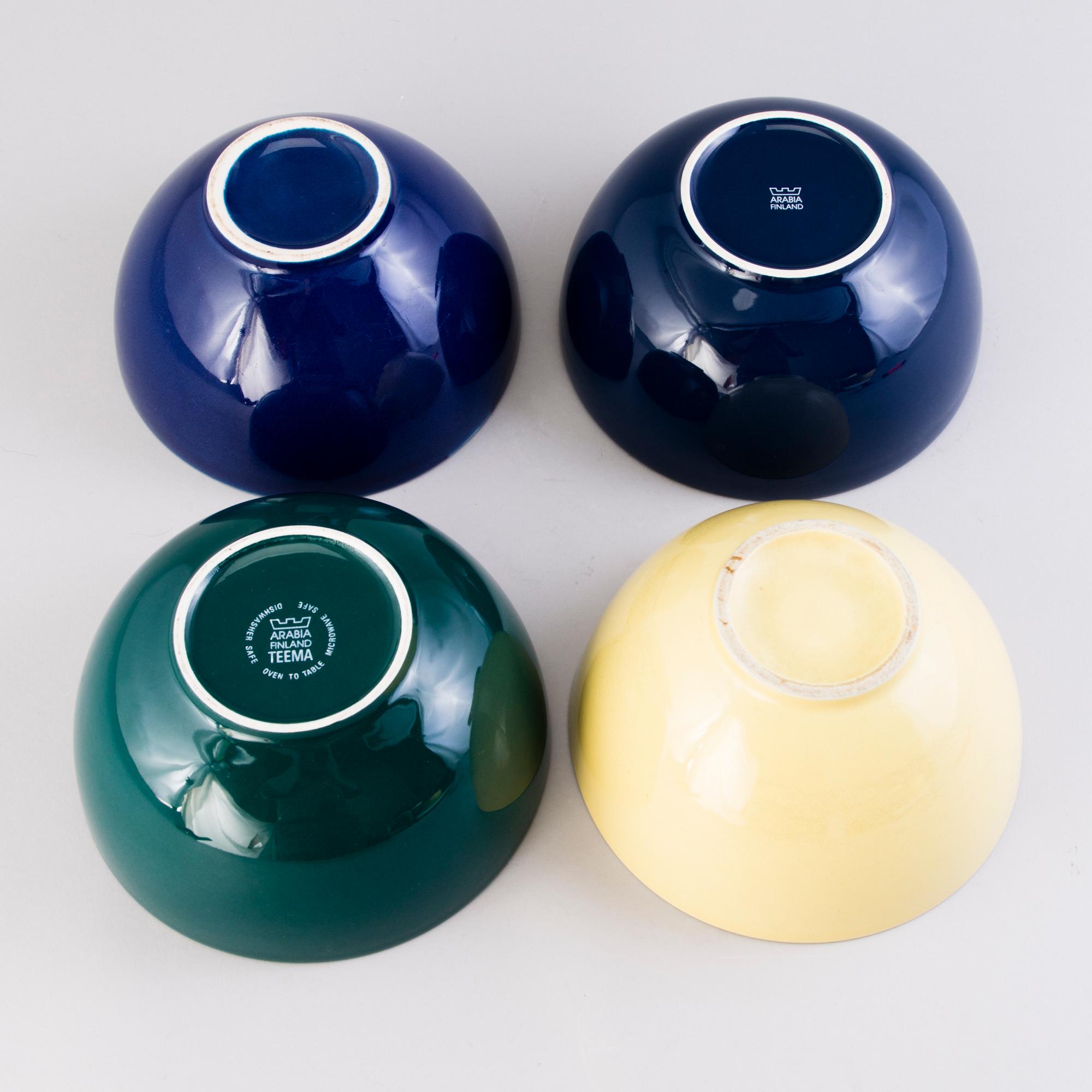 KAJ FRANCK, A 67-piece SET OF KILTA / TEEMA FAYENCE / PORCELAIN by Arabia.