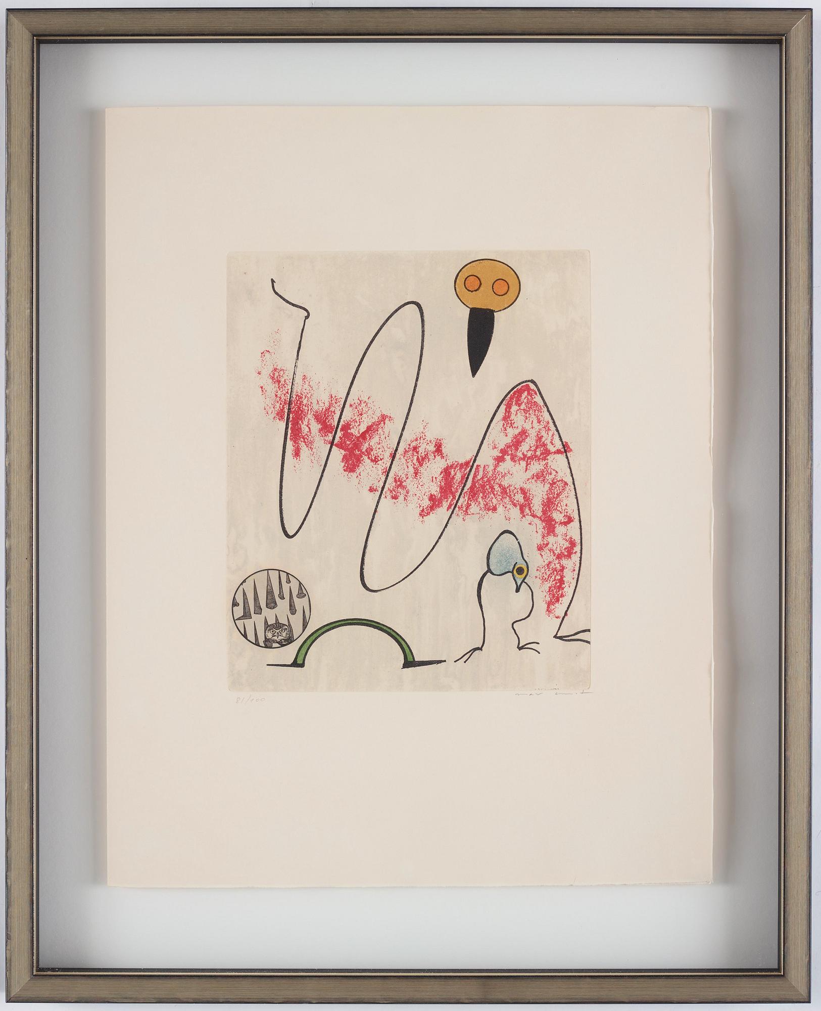 Max Ernst, "Oiseaux en Péril".