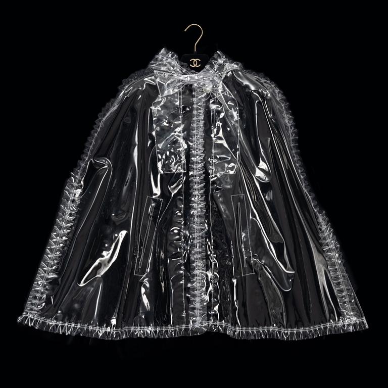 Chanel, a raincape, size S.