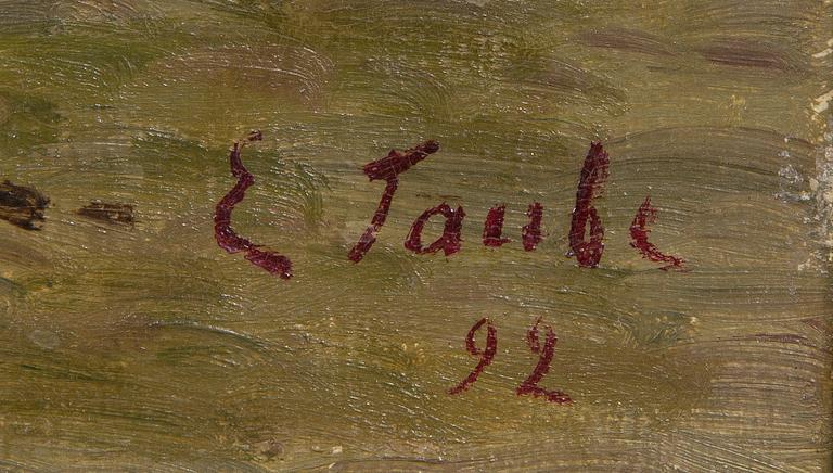 Eugen Taube, Coastal Landscape.