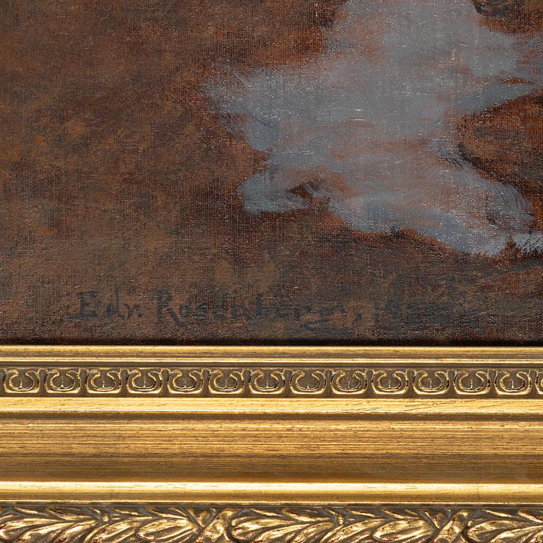 Edvard Rosenberg, Skymningslandskap.