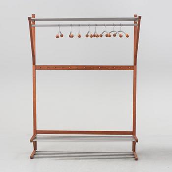 KERSTIN OLBY, a "Steel" clothes hanger with 15 hangers, 21st century.