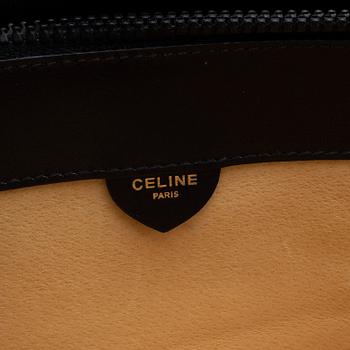 CÉLINE leather briefcase.