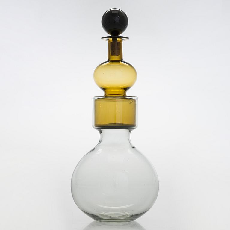 Kaj Franck, a decanter, KF 501  'The Bells of Kremlin', signed K. Franck, Nuutajärvi, Notsjö -61.