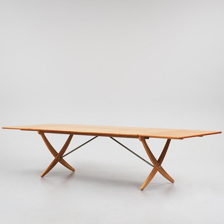Hans J. Wegner, matbord med klaffar, "AT-314", Andreas Tuck, Danmark, 1950-60-tal.
