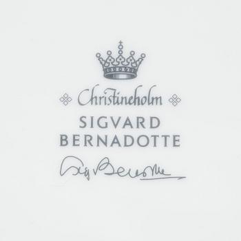 Sigvard Bernadotte, servis, 30 delar, "Marianne Royal Blue", Christineholm/Fyrklövern.