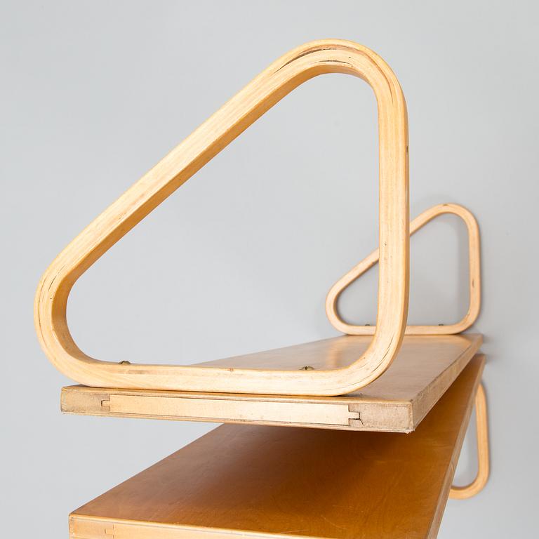 ALVAR AALTO, hyllyjä, 2 kpl, 112B, Artek 1900-luvun puoliväli.