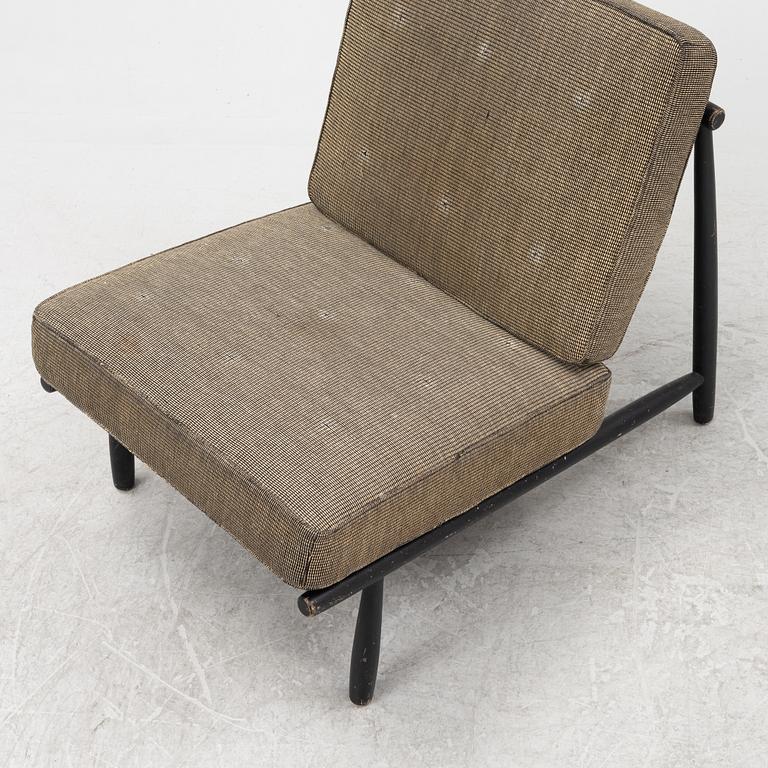 Alf Svensson, a 'Domus' lounge chair, Dux, 1950's.