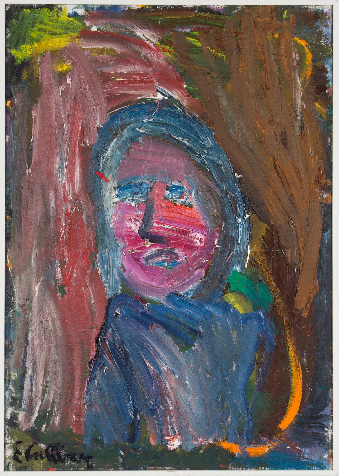 ERLAND CULLBERG, olja på duk, signerad.