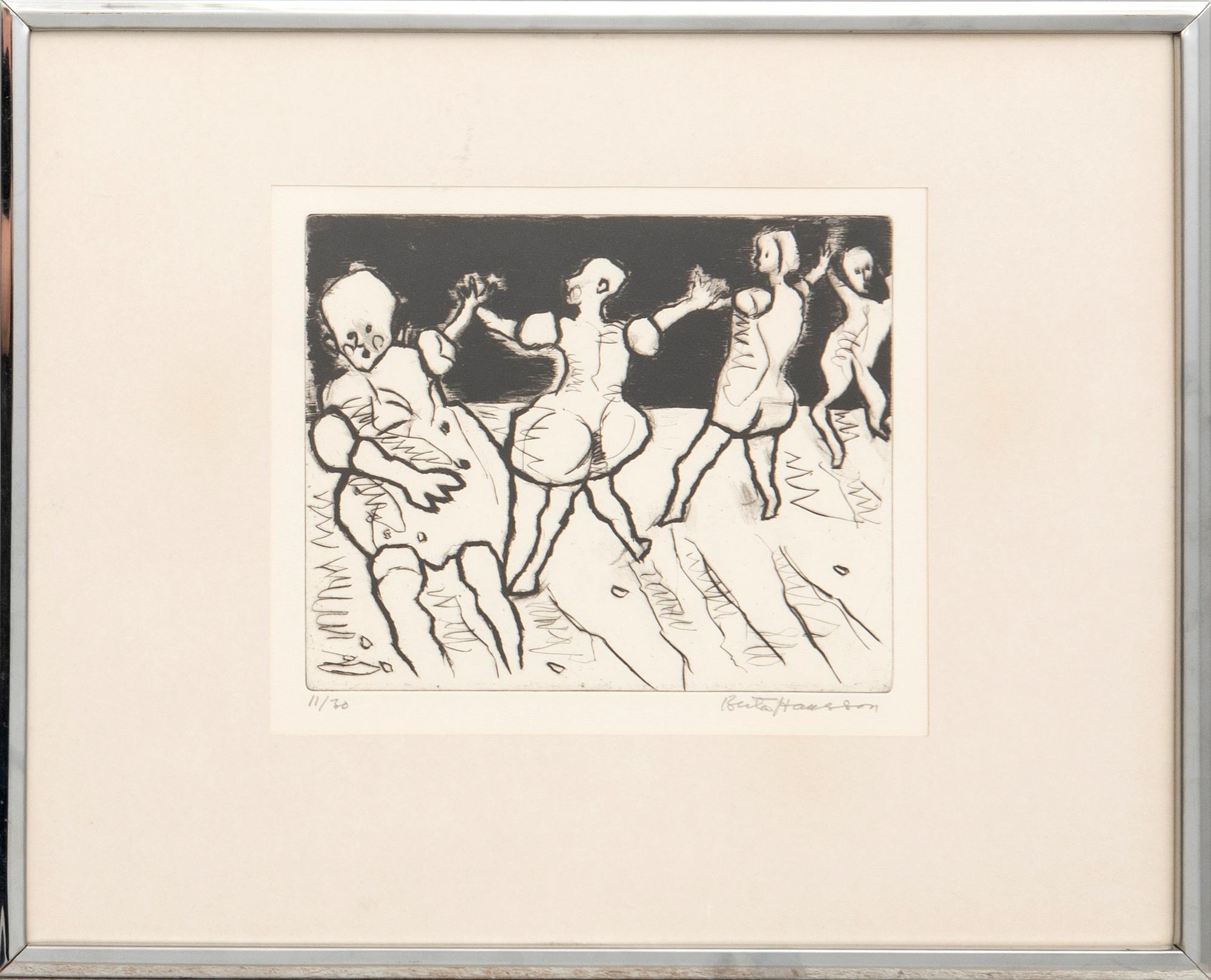 Berta Hansson, Dancing Figures.