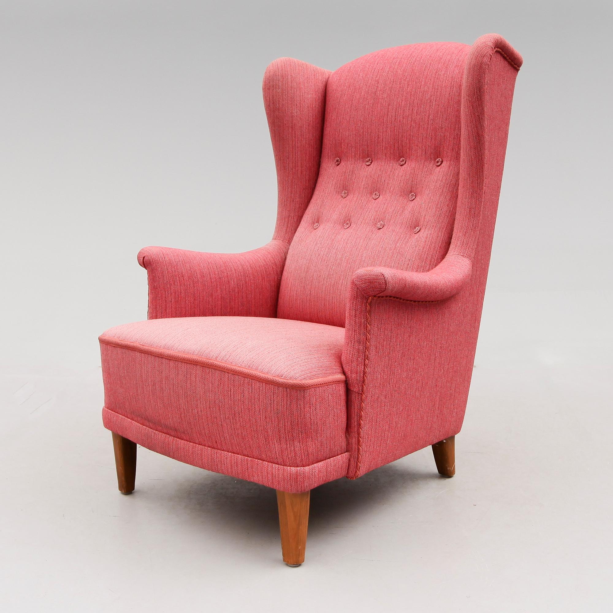 FÅTÖLJ, "Åldermannen", Carl Malmsten, 1900-talets andra hälft.