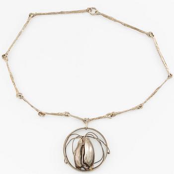 Lars Arby, chain with pendant, sterling silver, Gothenburg among others 1978.
