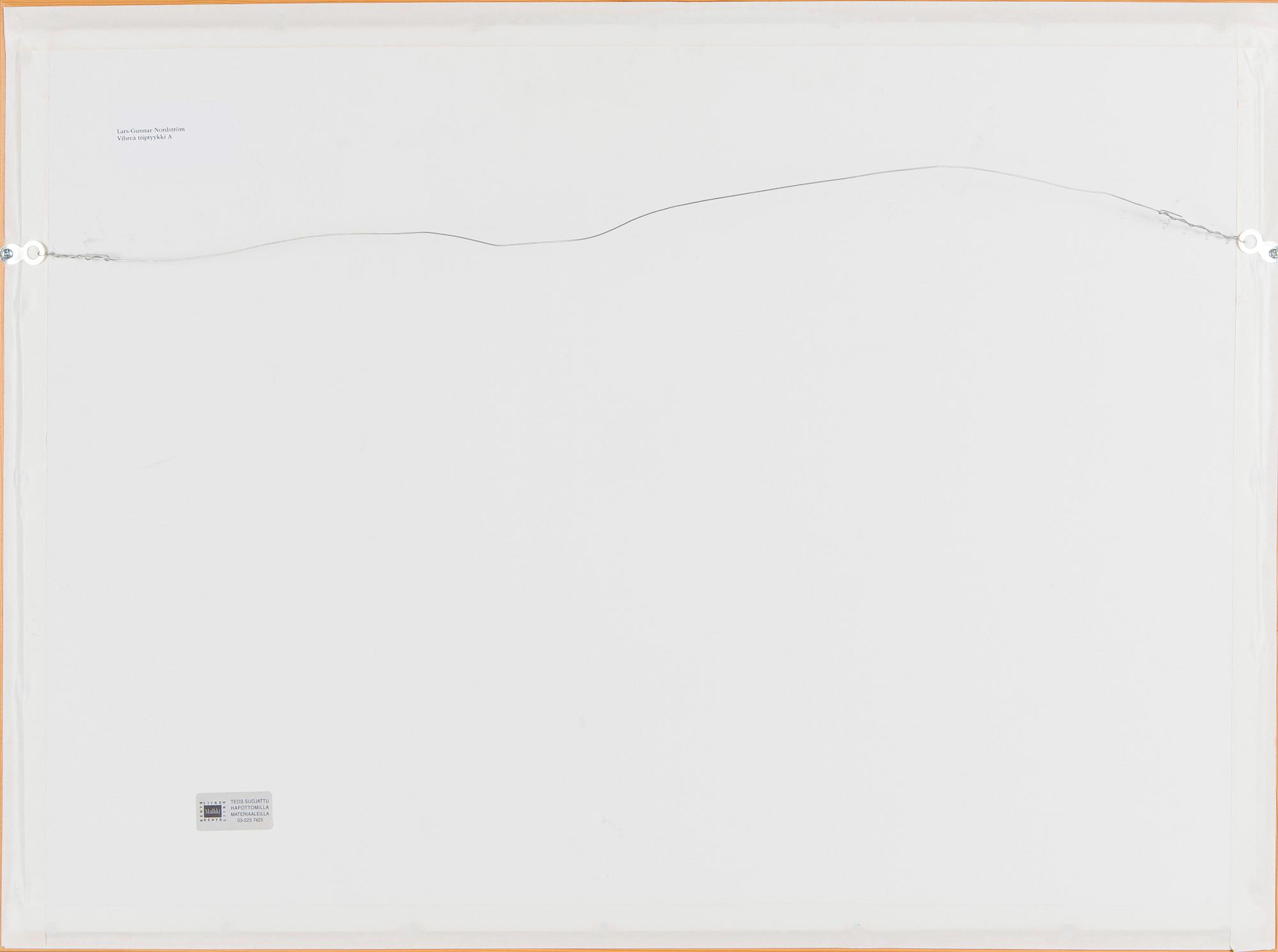 Lars-Gunnar Nordström, Vihreä triptyykki A.