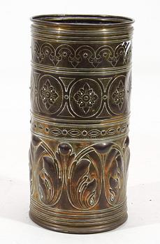 PARAPLYSTÄLL, mässing, 1800-tal.
