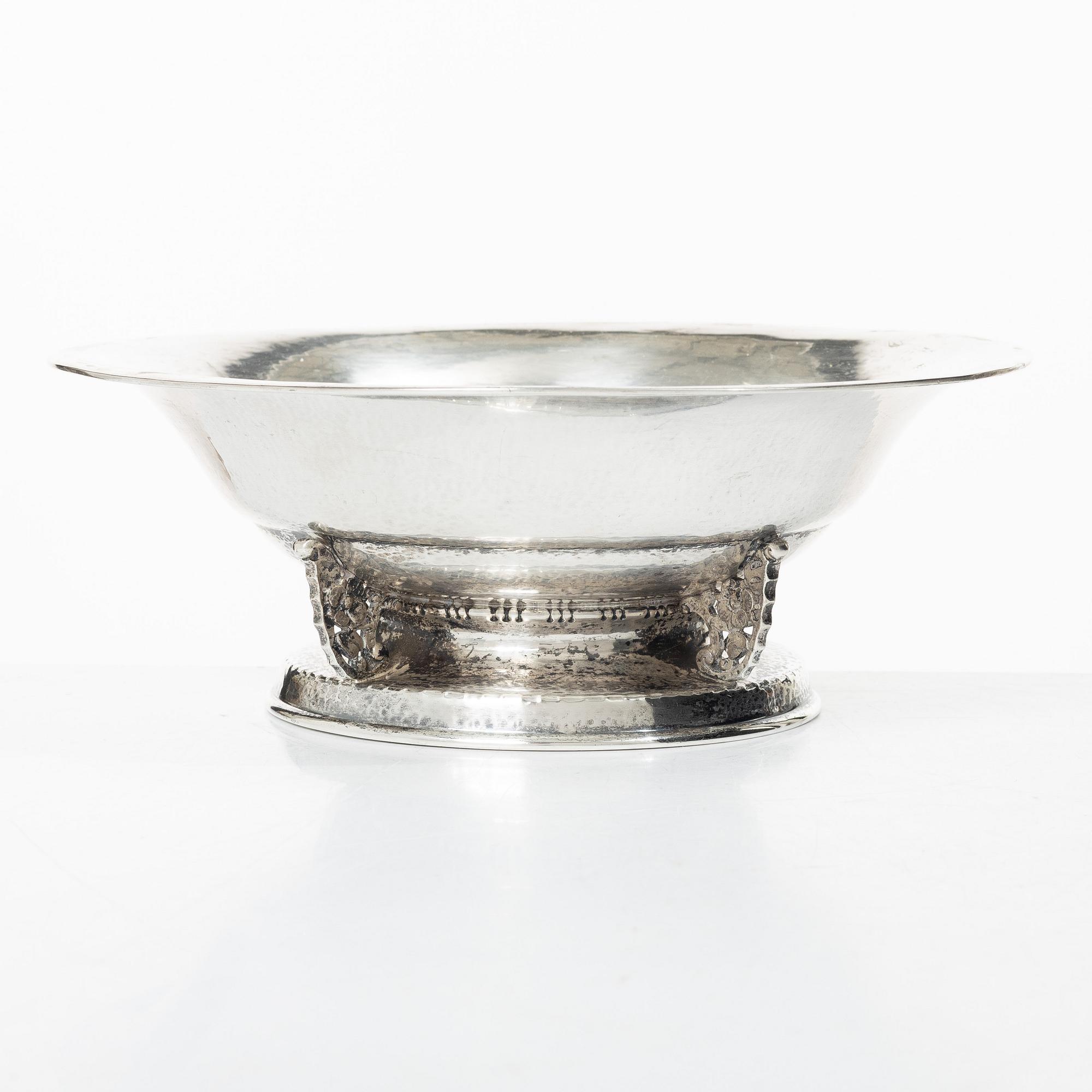 David Andersen, skål, silver, Oslo, Norge, 1900-talets början.