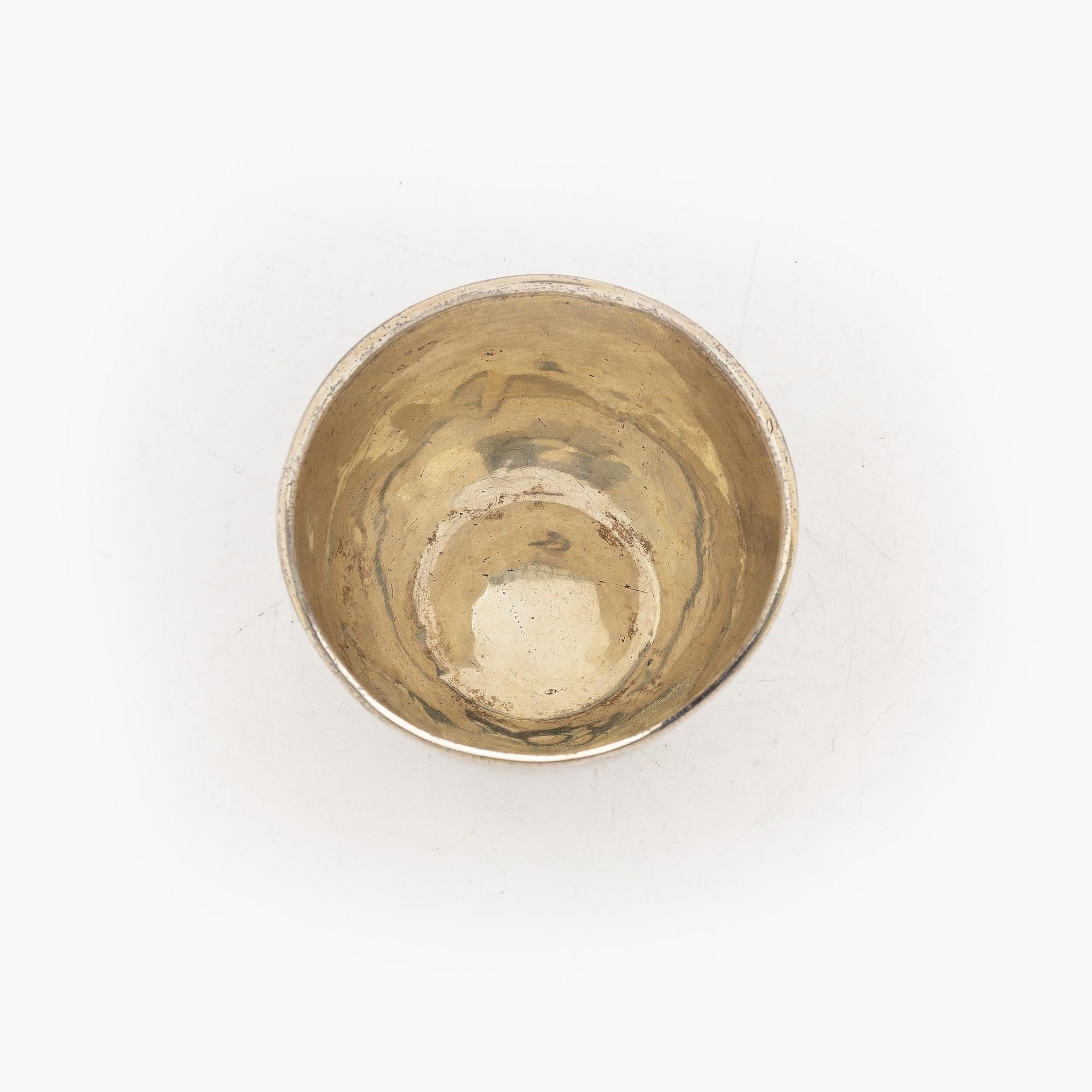 A Swedish silver tumbler, mark of Lorenz Swan, Nyköping (active 1749-1761 (62)).