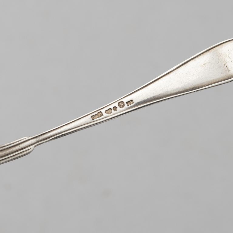 Cutlery, "Svensk Spetsig", 21 pieces, including CG Hallberg, Stockholm 1956.