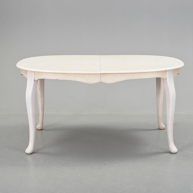 MATSALSGRUPP, 9 delar, senbarockstil, modern tillverkning.