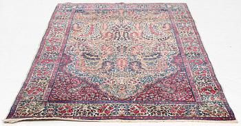 Rug, Kirman, approx. 225 x 140 cm.
